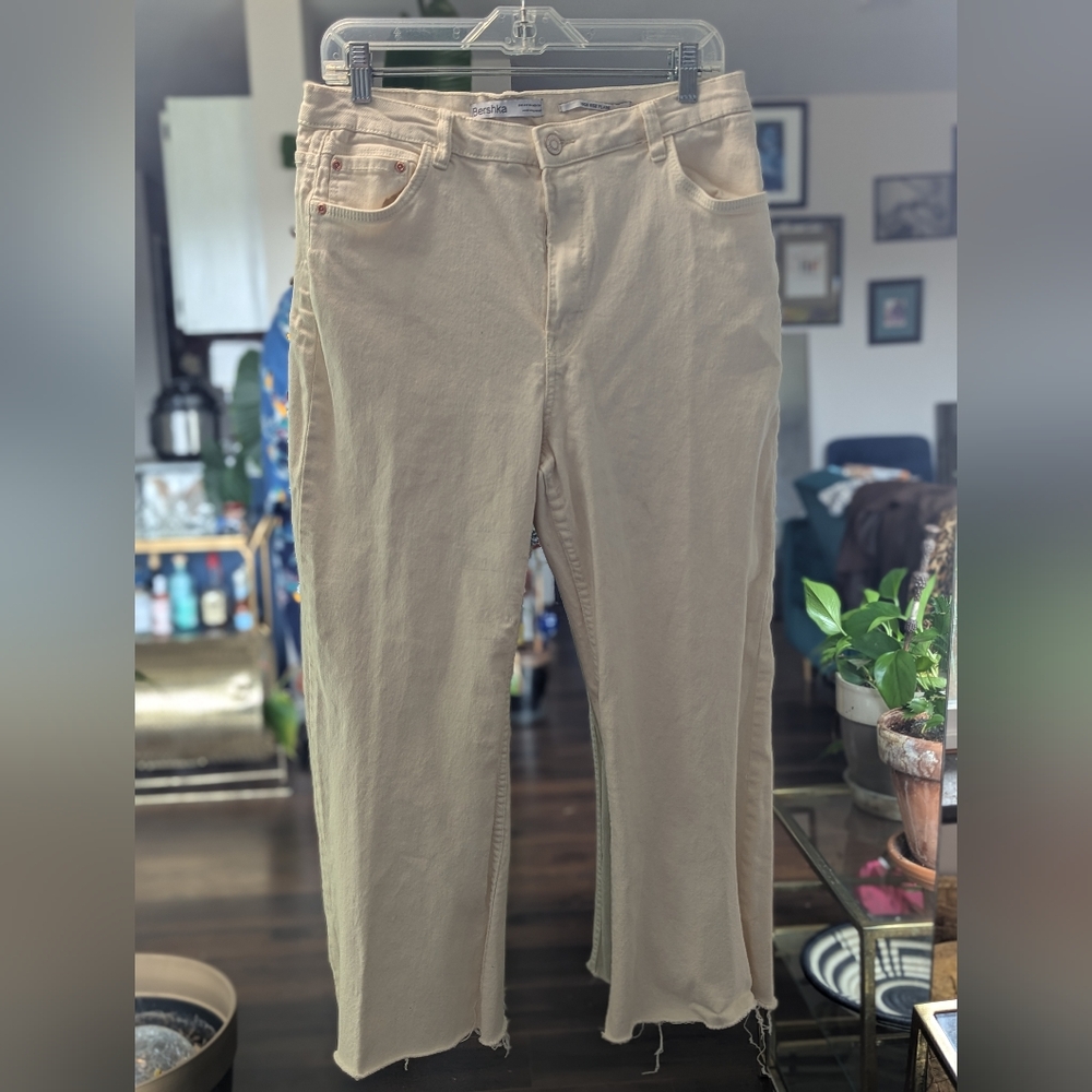 White denim Pants